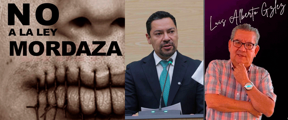 ¡No a la ley mordaza de MORENA a los medios y reporteros!